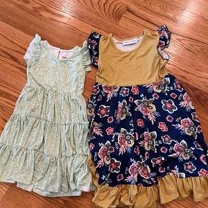 Oopsie Daisy & Sweet Honey Girl Twirl Dresses